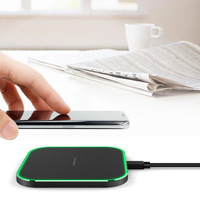 Meilleure Vente 2026 : Chargeur Sans Fil Portable pour Téléphone Mobile MIUSB HS-V12, Charge Rapide 7W, Port Type-C, Entrée 5V/2A, Matériau ABS