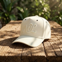 Gorra de Béisbol Unisex de Lujo de 5 Paneles con Bordado de Letras Vintage y Estampado de Goma en Relieve, Estilo Formal Americano