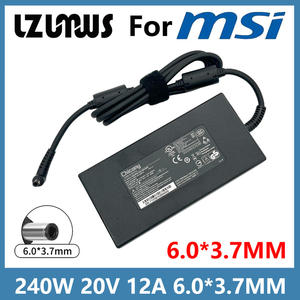 Adaptador de Laptop ADP-240EB de 20V 12A 240W 6.0x3.7mm para <span class=keywords><strong>ROG</strong></span> <span class=keywords><strong>Strix</strong></span> Scar <span class=keywords><strong>15</strong></span>/GX550LXS RTX2080 S15/S17/G15/G513/G533QS - Product Image 2