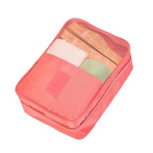 Bolsa de almacenamiento de zapatos de doble capa de segunda generación, venta directa de fábrica, bolsas de viaje promocionales impermeables de tres posiciones - Product Image 5