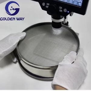 50 80 100 120 125 Micron SS 304 Maille de tamis en acier inoxydable pour tamis à farine/sol Tamisadora para Sacar el Polen de Herbas - Product Image 6