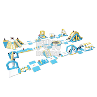 Parque Acuático Inflable GRATIS FUN BOUNCE, Material de PVC, Tamaño Personalizado, TUV, para Exteriores