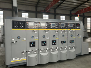 Các tông sóng hộp carton tự động tốc độ cao in chết cắt khía máy - Product Image 2