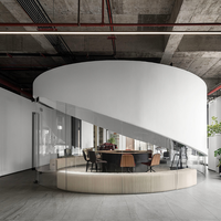 Meubles de bureau modernes sur mesure, solution d'aménagement intérieur de bureau, service de conception EPC clé en main