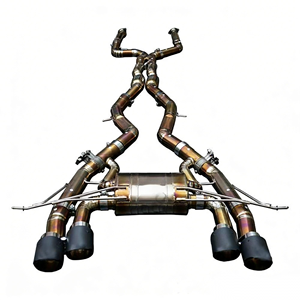 Escape Catback con Válvulas VORTEX Grado 5 Ti para BMW M3 G80/M4 G82 3.0T S58 2021+ Control Remoto Inalámbrico - Product Image 1