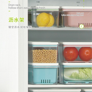 Stackable Kitchen Food <b>Storage</b> Containers Transparent Plastic With Clip On <b>Lid</b> For Travel And Daily Use - Product Image 5