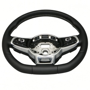 Volant en cuir haut de gamme pour Volkswagen Touareg 6C <span class=keywords><strong>Golf</strong></span> 6R MK5 MK7.5 Cabrio Beetle - Product Image 5