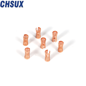 Chsux Chất lượng cao Brass 3.5mm 5mm trống mùa xuân vàng mạ chuối cắm <span class=keywords><strong>Adapter</strong></span> với 4mm đồng kết nối - Product Image 3