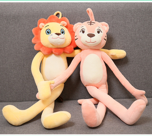 Dropshipping Giocattoli di Peluche Creativi con Braccia e Gambe Lunghe a Forma di Scimmia, Leone, Tigre, Regali di Compleanno e Natale per Bambini - Product Image 6