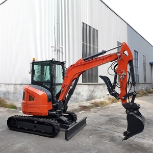 Máy xúc đào LOGWAY Digger có thể tùy chỉnh màu sắc, máy xúc đào bánh xích chạy dầu, giá máy xúc đào động cơ Kubota/<span class=keywords><strong>Yanmar</strong></span> để bán - Product Image 3