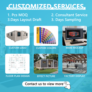 Casa Contenedor Expandible Molar de 20 pies con Doble Ala y Techo Plano para Oficina - Product Image 6