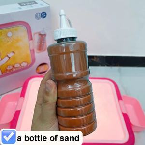 Nieuwe Aankomst Verf Je Eigen Zand Tekentafel Speelgoed Zand Educatieve Kunst Set Kinderen Verlicht Zand Schilderij Tafel Met Accessoires - Product Image 5