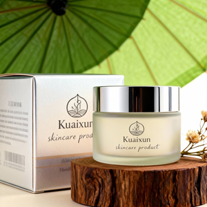 Großhandel 1oz 2oz 100ml Luxus-Glas Individuell Gestaltete Mattierte Klare Gläser mit Silberdeckeln für Hautpflege-Creme-Behälter - Product Image 1