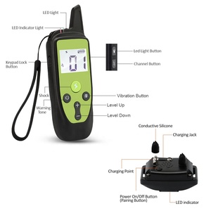 <span class=keywords><strong>Collar</strong></span> de Adiestramiento Remoto para Perros <span class=keywords><strong>2026</strong></span>, Alcance de 3280 pies, Resistente al Agua IP67, con Sonido, Vibración y Estimulación Estática, Material ABS - Product Image 4