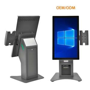 Quiosco <span class=keywords><strong>de</strong></span> consulta táctil <span class=keywords><strong>de</strong></span> escritorio ODM <span class=keywords><strong>de</strong></span> 21,5/23,8 pulgadas, autopedido <span class=keywords><strong>de</strong></span> reconocimiento facial para uso <span class=keywords><strong>de</strong></span> biblioteca gubernamental, centro comercial Windows - Product Image 6