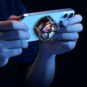 New Idea AL02 Universal Magnetic <b>Phone</b> Cooler with Flexible Design ABS Material Portable for Desk Use Compatible with iPad - Product Image 3