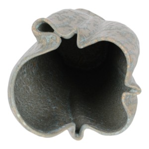 Vaso in Ceramica Scultoreo con Bordo Fratturato e Finitura Texturizzata, Decorazione Moderna per la Casa, Vaso per Fiori - Product Image 6