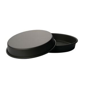 Sartén negra de metal de aluminio con revestimiento antiadherente de 9 pulgadas de profundidad, bandeja para horno de <span class=keywords><strong>pizza</strong></span> profunda, sartenes para <span class=keywords><strong>pizza</strong></span>, platos para hornear y sartenes - Product Image 6