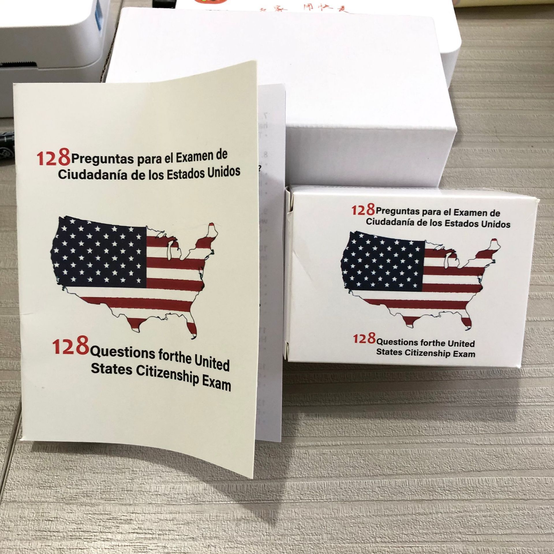 US Citizen Test Flash Cards 2026Citizenship Exam <strong>2026</strong> <strong>Guide</strong> Card Bilingual Flashcard Set With 128 Questions and Answers English