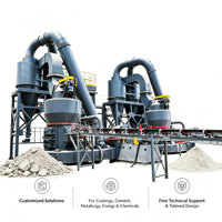Machine de broyage de pierre ponce, de plâtre, de mica et de scories à haute efficacité pour la production de poudre micronisée, fournie directement par l'usine