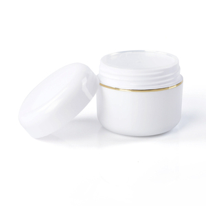 Best-seller Crème cosmétique pour soins de la peau Pot de gommage double paroi pour corps, <span class=keywords><strong>visage</strong></span> et lèvres avec bord froid ou argenté - Product Image 4