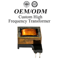 Özel OEM EM15 Yüksek Frekanslı Flyback Trafosu 3-15W Ferrit Çekirdekli Bakır Tel 20kHz-500kHz SMPS Şarj Cihazı LED Sürücü Akıllı