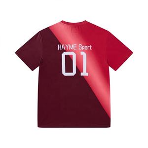 Vêtements de sport pour hommes T-shirts de course à pied T-shirts unisexes d'entraînement à la gym T-shirts à sublimation T-shirts en polyester - Product Image 2