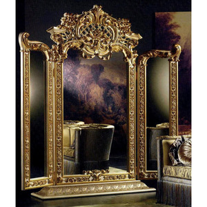 Set di Divani per Soggiorno in Stile Europeo, Lussuoso Divanetto Francese <span class=keywords><strong>Rococò</strong></span> in Legno Intagliato con Schienale Alto Imbottito - Product Image 6
