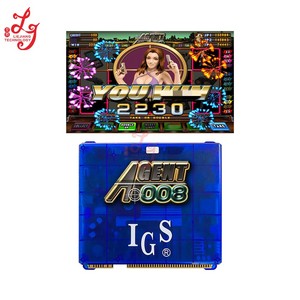92%-98% IGS Agent 008 Zeus Super Agent PLUS Blue เคส IGS บอร์ดเกมดั้งเดิมสำหรับเครื่องเกม - Product Image 5