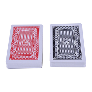 Impresión personalizada SHUNDA Baraja de cartas promocional Publicidad Poker Paper Royal Naipes Plástico de Taiwán Normal CN;ZHE - Product Image 5