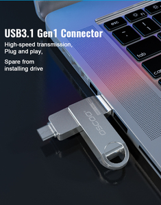 Loại C OTG USB3.1 32GB 64GB 128GB 256GB Cle memorias <span class=keywords><strong>USB</strong></span> <span class=keywords><strong>Stick</strong></span> Đĩa Bộ nhớ Pendrive Bút <span class=keywords><strong>USB</strong></span> Flash Drive cho điện thoại máy tính bảng PC TV - Product Image 5