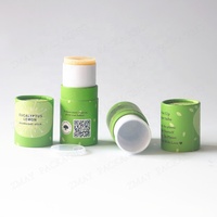 Tube en carton kraft pour tubes de baume à lèvres en bambou tube push up twist up