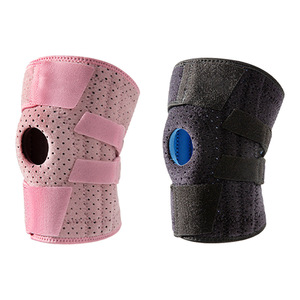 Onder druk staande sportkniebeschermer Basketbal Fietsen Buiten Bergbeklimmen Meniscusgewrichtsondersteuning Hardlopen Ademende Patella-kniebeschermer - Product Image 1
