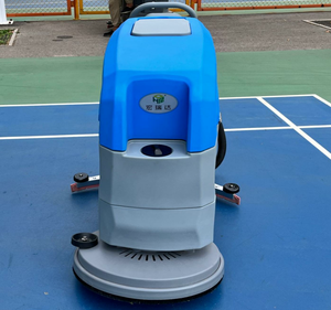 Fregadora de Pisos Eléctrica Inalámbrica, Aspiradora Comercial e Industrial para Limpieza en Húmedo y Seco, para Almacenes, Garajes, Tiendas y Escuelas - Product Image 1