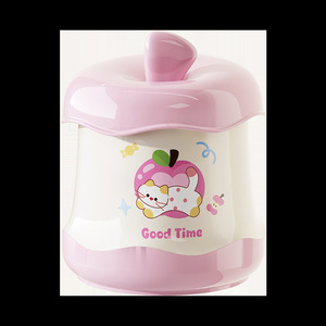 Cute Apple Shape Desktop Trash Can With Lid Mini Waste Bin For <b>Office</b> Dormitory Use - Product Image 5