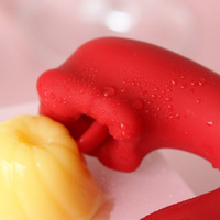 APP-gesteuerter Erwachsenen-Vibrator mit Doppelstimulation, Teleskop-Zungenlecker und Klitoris-Stimulator für Frauen, Massagegerät und Weiblicher Masturbator