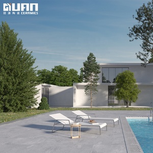 Pavage Gris Carreaux de Pierre de Béton Carreaux de Sol de Balcon Carrelage de Métro Extérieur Dalle de Céramique Antidérapant R11 - Product Image 6