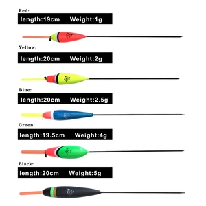Juego <span class=keywords><strong>de</strong></span> Flotadores <span class=keywords><strong>de</strong></span> Pesca, Boya, Palo <span class=keywords><strong>de</strong></span> Flotador, Aparejos <span class=keywords><strong>de</strong></span> Pesca Verticales, 1g 2g 2.5g 4g 5g, Tamaños y Colores Variados para Accesorios <span class=keywords><strong>de</strong></span> Pesca <span class=keywords><strong>de</strong></span> <span class=keywords><strong>Carpa</strong></span> - Product Image 5