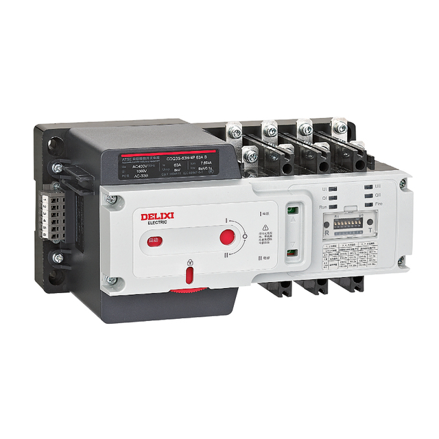 New Original French Socomec CDQ3H ATyS gM 63A-630A 4-Pole Automatic Dual Power Transfer Switch for Households & Industrial Use