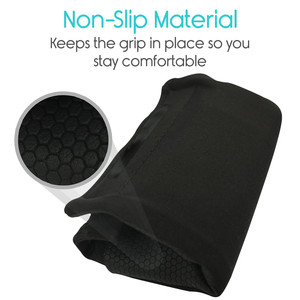 Coussinets d'accoudoirs pour fauteuil roulant, coussin en éponge noire, accessoire de soutien confortable - Product Image 4