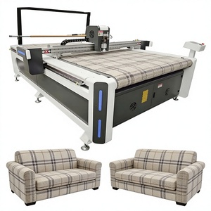 เครื่องตัดดิจิตอลแบบสั่นสะเทือน REMEYA CNC พร้อมมอเตอร์สำหรับตัดผ้าสิ่งทอ ผ้าโซฟา คาร์บอนไฟเบอร์ - Product Image 1