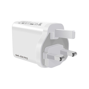 The new PD 45W <b>UK</b> standard <b>charger</b> is compatible with <b>Samsung</b> <b>S22</b>, S21, S20, Note 10, and Apple iPhone 15 fast charging PPS - Product Image 1
