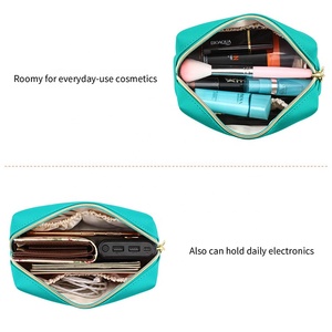 Bolsa de <span class=keywords><strong>maquillaje</strong></span> con estampado <span class=keywords><strong>para</strong></span> mujer y niña, bolso de viaje de PU vegana, grande, regalo - Product Image 5