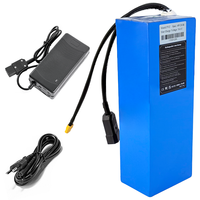 Batterie lithium-ion personnalisée 48V 20Ah, 24V, 36V, 48V, 52V, 60V, 72V, 15Ah, 20Ah, 30Ah, 40Ah, batterie de vélo électrique 48V pour scooter électrique