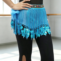 Jupe de danse orientale exotique pour femmes avec fente latérale, tenue de performance de danse latine, robe de scène, costume de carnaval