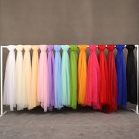 En gros, Tulle et Organza transparents et doux pour arche de mariage, dossier de chaise, rubans de décoration, décorations de plafond de mariage, pour banquets, fêtes et lieux événementiels