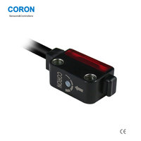 Capteur laser CMOS Coron GL1-D30 PNP NPN 45-300 mm IP67, capteur photoélectrique réfléchissant diffuse pour objets opaques et transparents