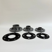 Adaptateur à bride en PVC gris, raccord de tuyauterie en plastique, joint à bride pour alimentation en eau, pour plomberie en Asie du Sud, pipeline d'eau pour piscine