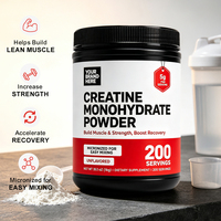 Créatine en poudre monohydratée micronisée pour la nutrition sportive, la fabrication de compléments sportifs et l'ingrédient en gros