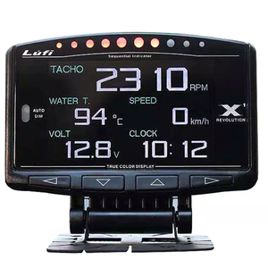 OBD2 araba Head <span class=keywords><strong>Up</strong></span> Display su yağ sıcaklık hızlı akıllı metre ölçer çok fonksiyonlu evrensel OBD X1 - Product Image 2